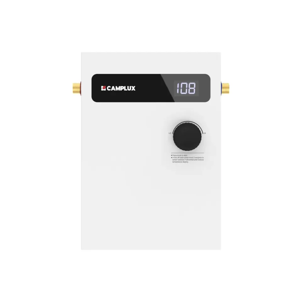 Camplux chauffe-eau électrique instantané 8 kW blanc
