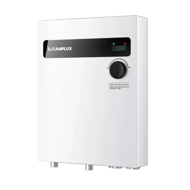 Camplux 27 kW chauffe-eau électrique instantané blanc