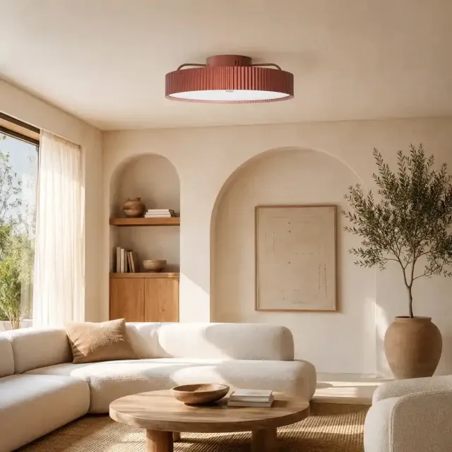 Thomson ventilateur de plafond 50 cm blanc LED