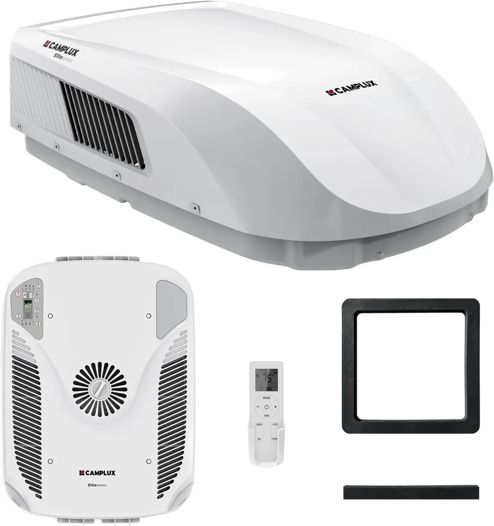 Camplux 15000 BTU climatiseur camping-car réversible télécommande R32