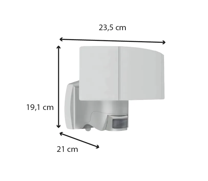 Voltman Naos applique murale détecteur 1000lm IP44