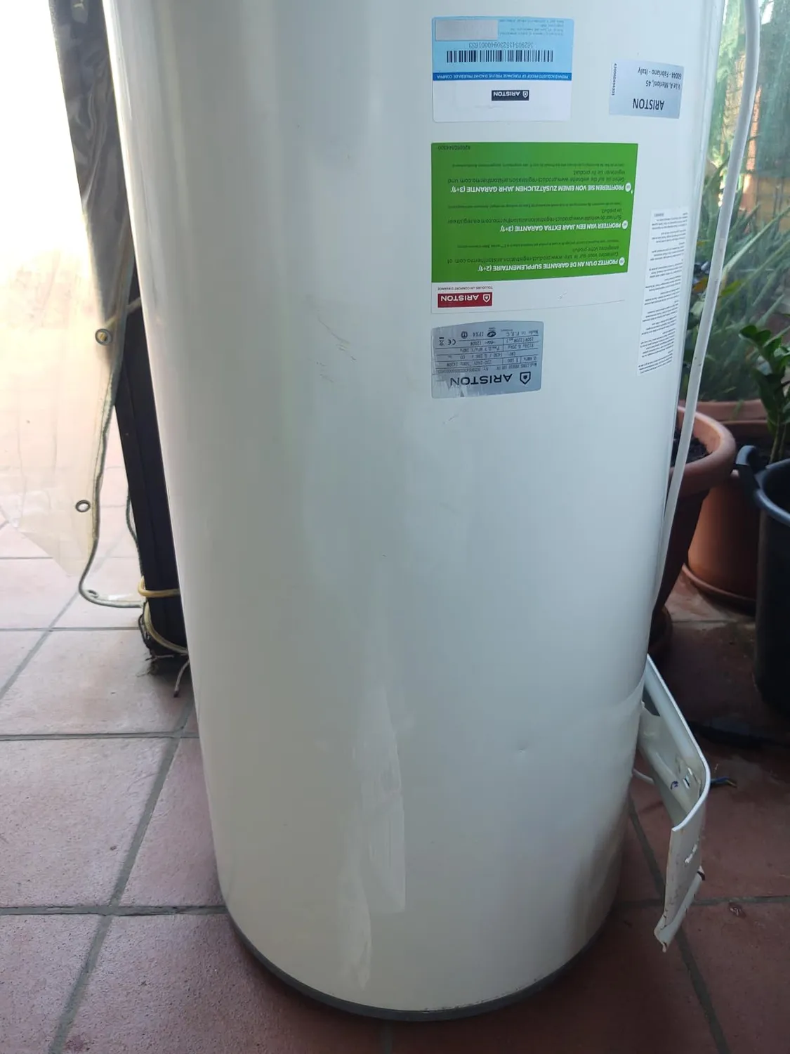 Ariston Hotpoint Lydos Hybrid chauffe-eau 100 L classe A