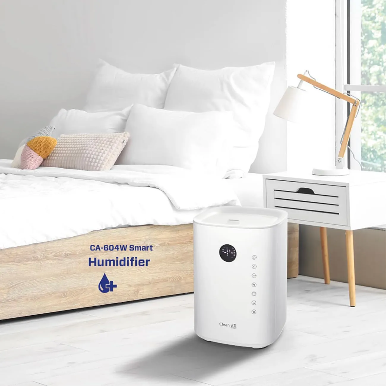 Clean Air Optima CA-604 Smart humidificateur blanc 55 m²