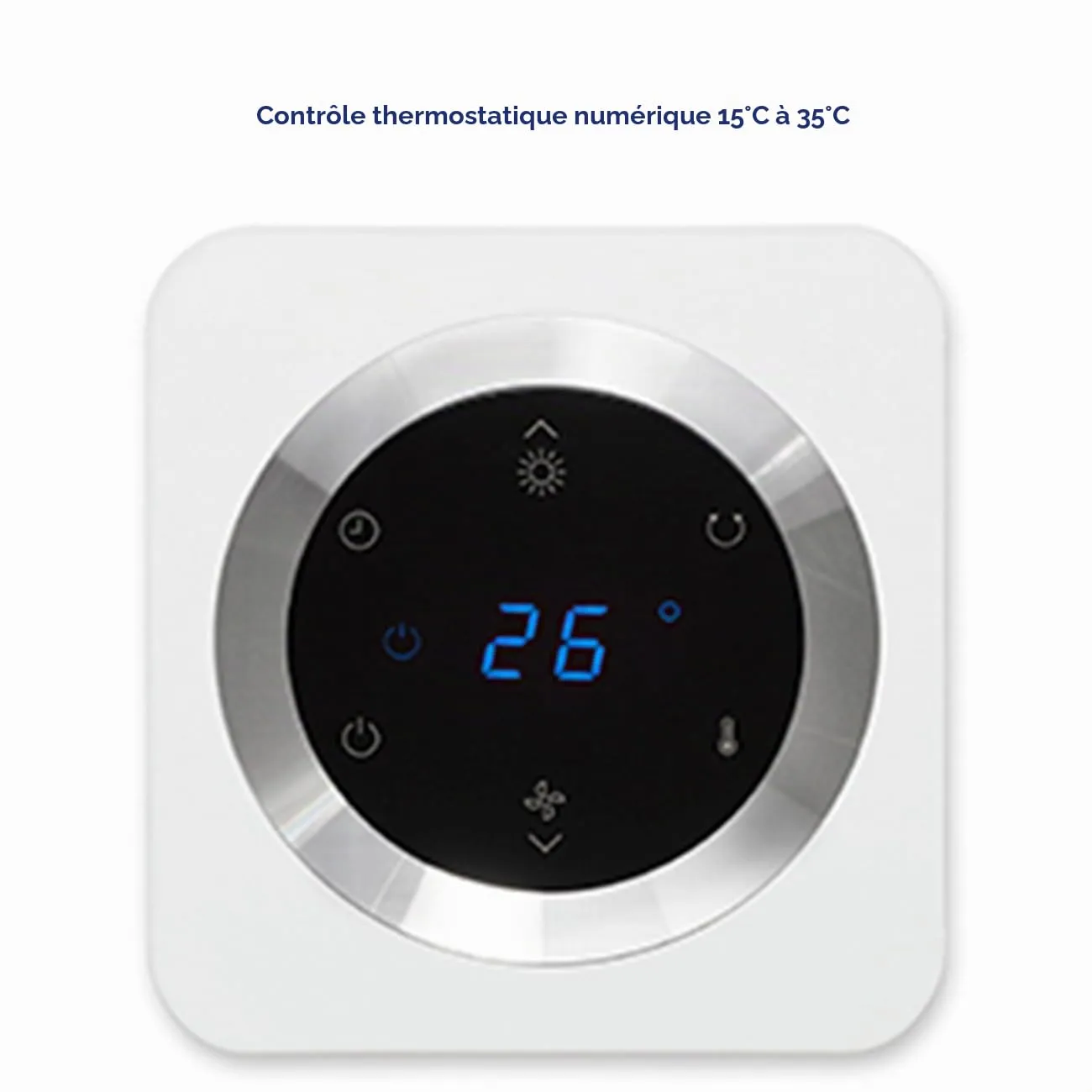 Clean Air Optima CA-904W radiateur soufflant 2000 W