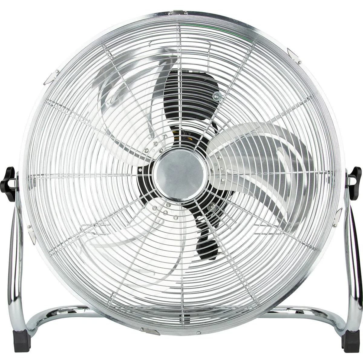 Voltman ventilateur brasseur d'air 45 cm chrome 1750 m3/h