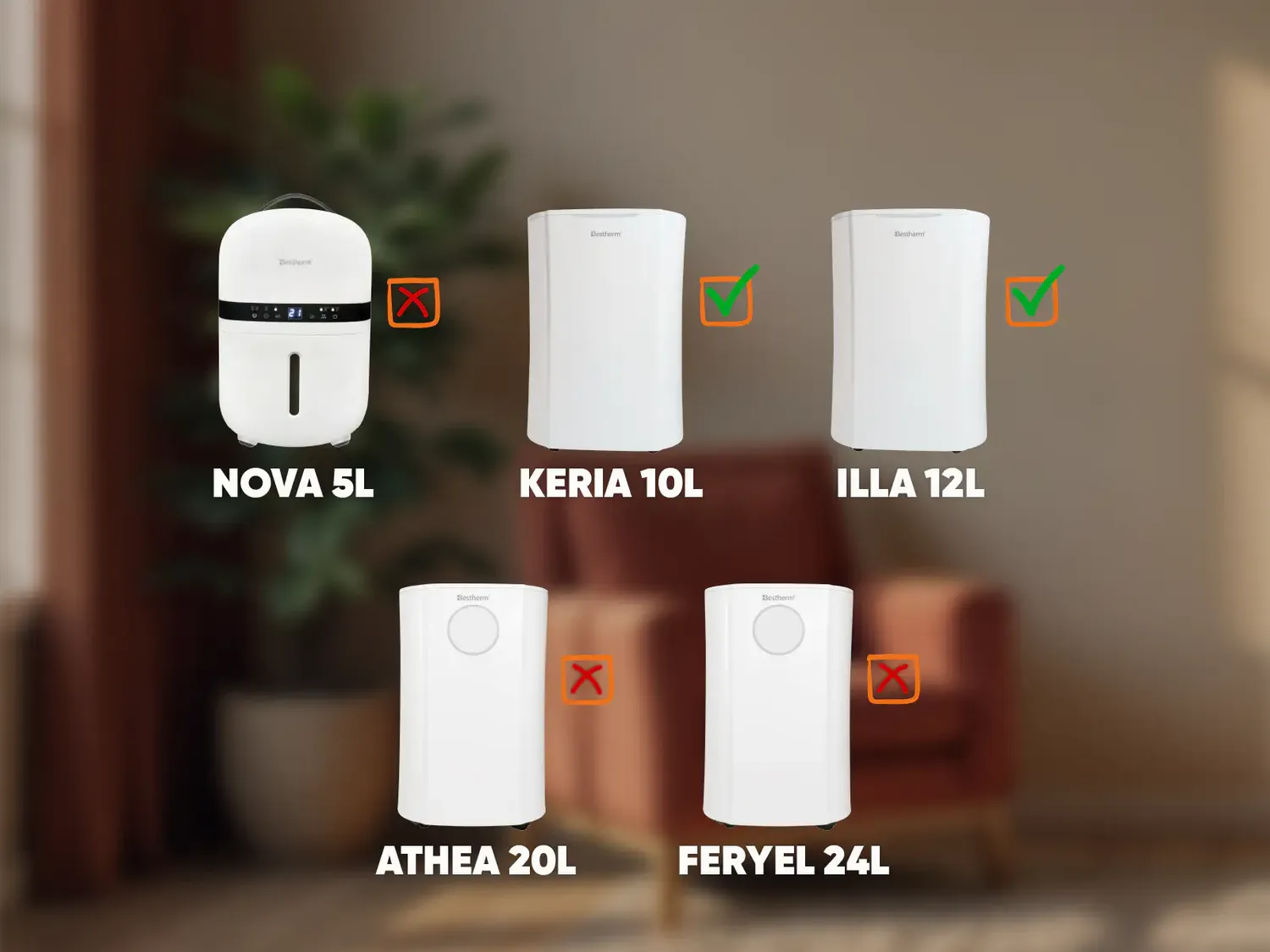 Bestherm filtre HEPA Nova 5L anti-pollen