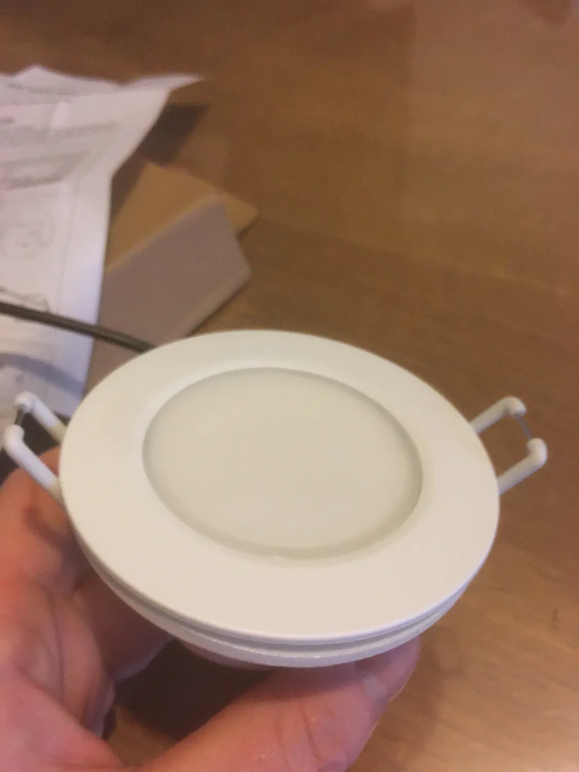 Voltman spot encastrable salle de bain blanc 7 W 3000 K