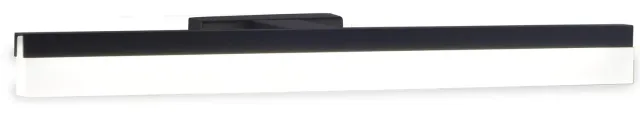 Voltman applique salle de bain 57 cm noire LED 4000K