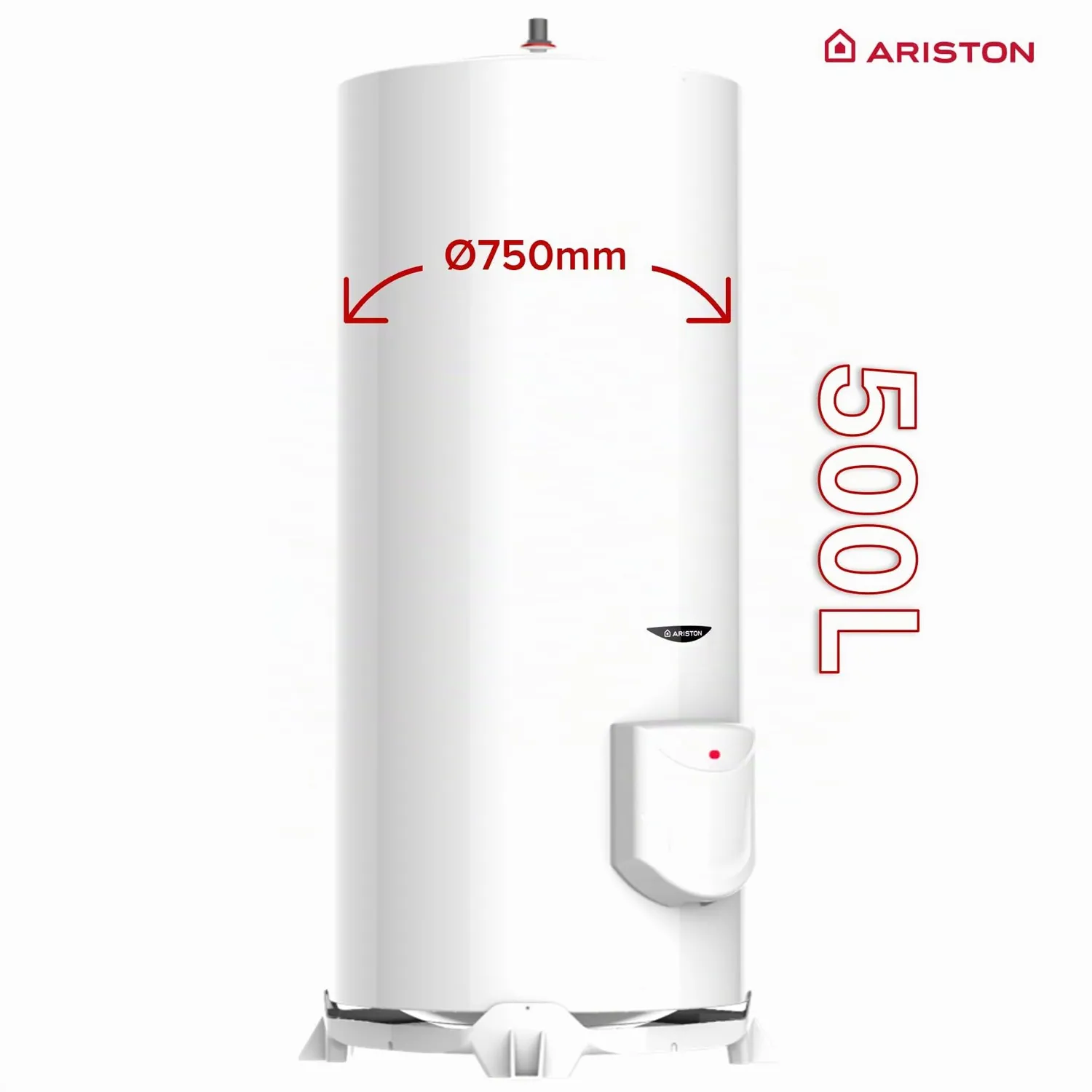 Ariston Hotpoint Initio 500L chauffe-eau sol blindée