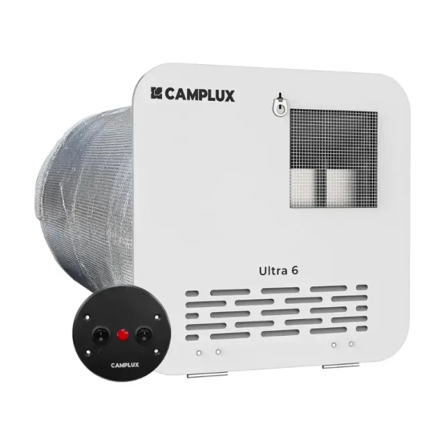 Camplux Ultra chauffe-eau camping-car 6 gallons hybride blanc
