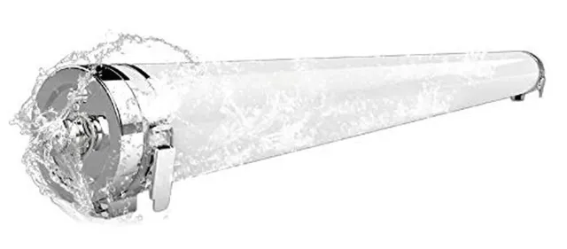 Voltman réglette LED étanche 60cm blanche 2700lm