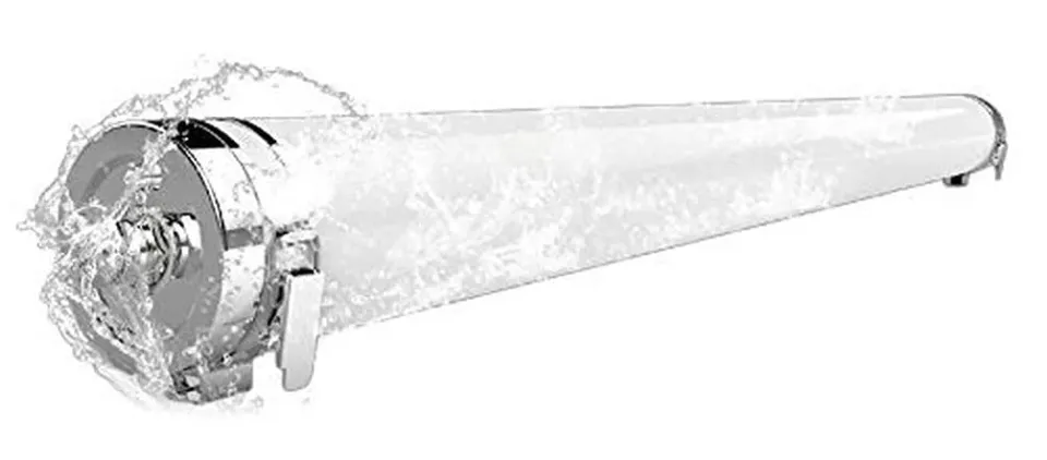 Voltman réglette LED étanche 60cm blanche 2700lm