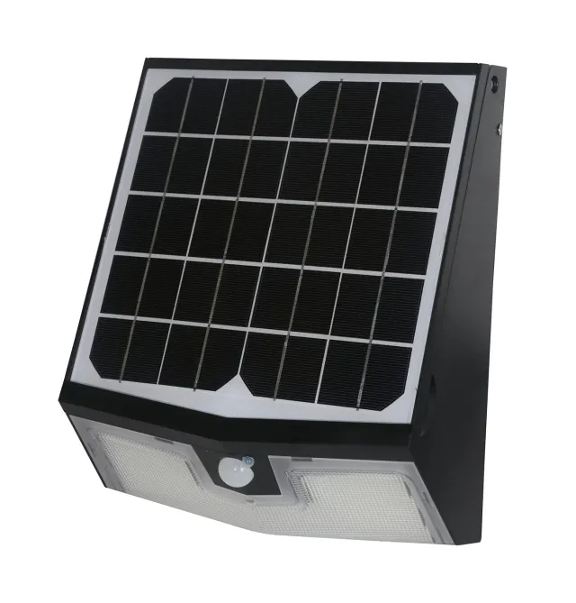 Voltman Eos VOM69213 applique solaire noir détecteur 1500 Lm