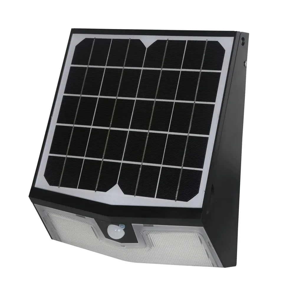 Voltman Eos VOM69213 applique solaire noir détecteur 1500 Lm