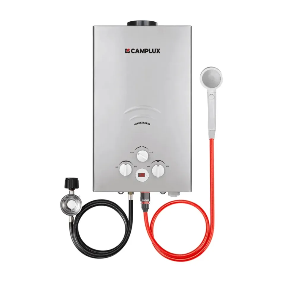 Camplux 2,64 GPM chauffe-eau portable propane gris