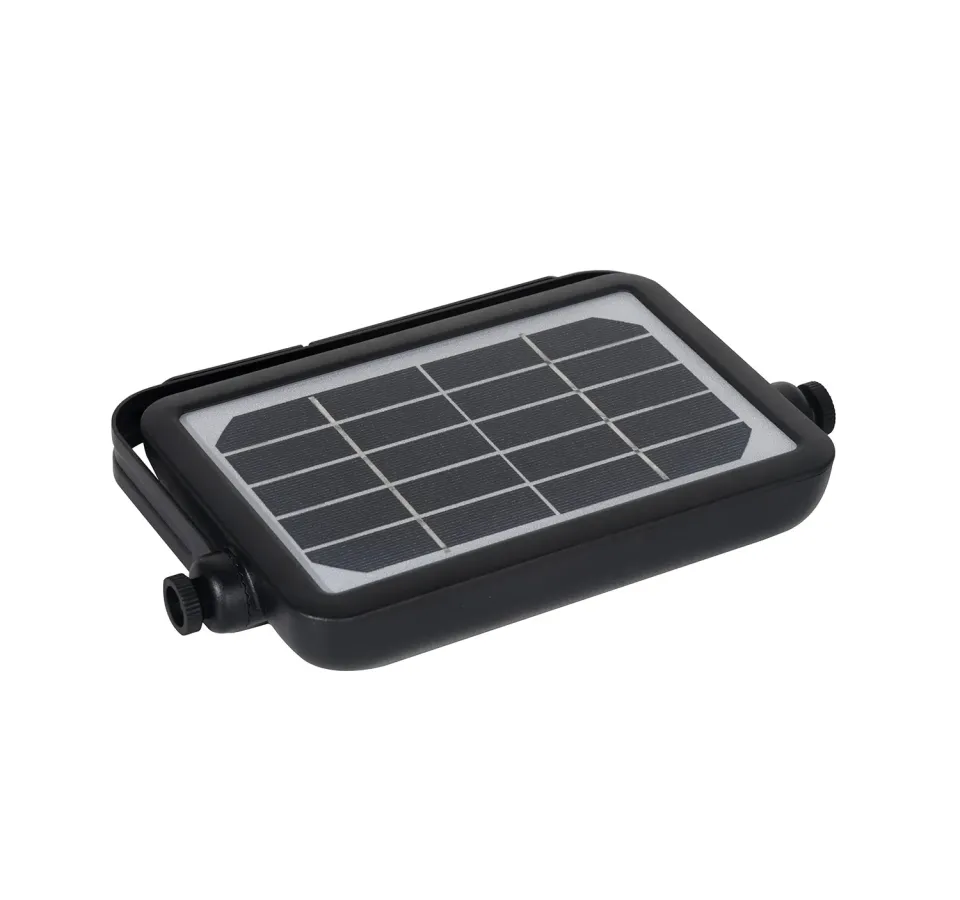Voltman Eko VOM069212 applique solaire détecteur noir