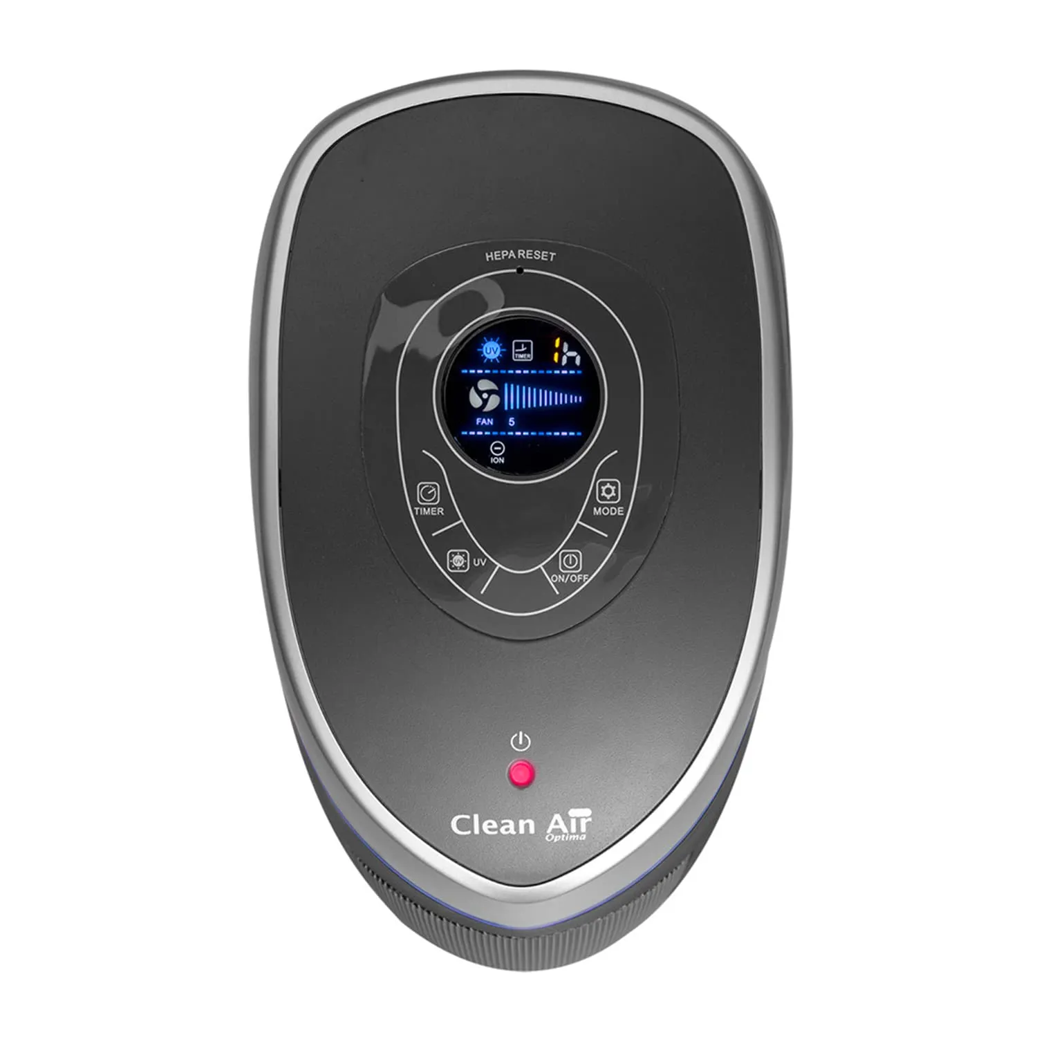 Clean Air Optima CA-508 purificateur d’air noir 80 m² HEPA