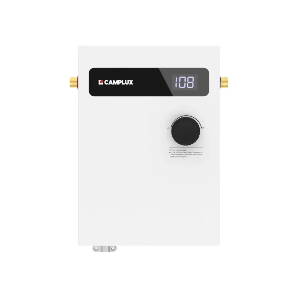 Camplux Chauffe-eau électrique sans réservoir 11kW blanc