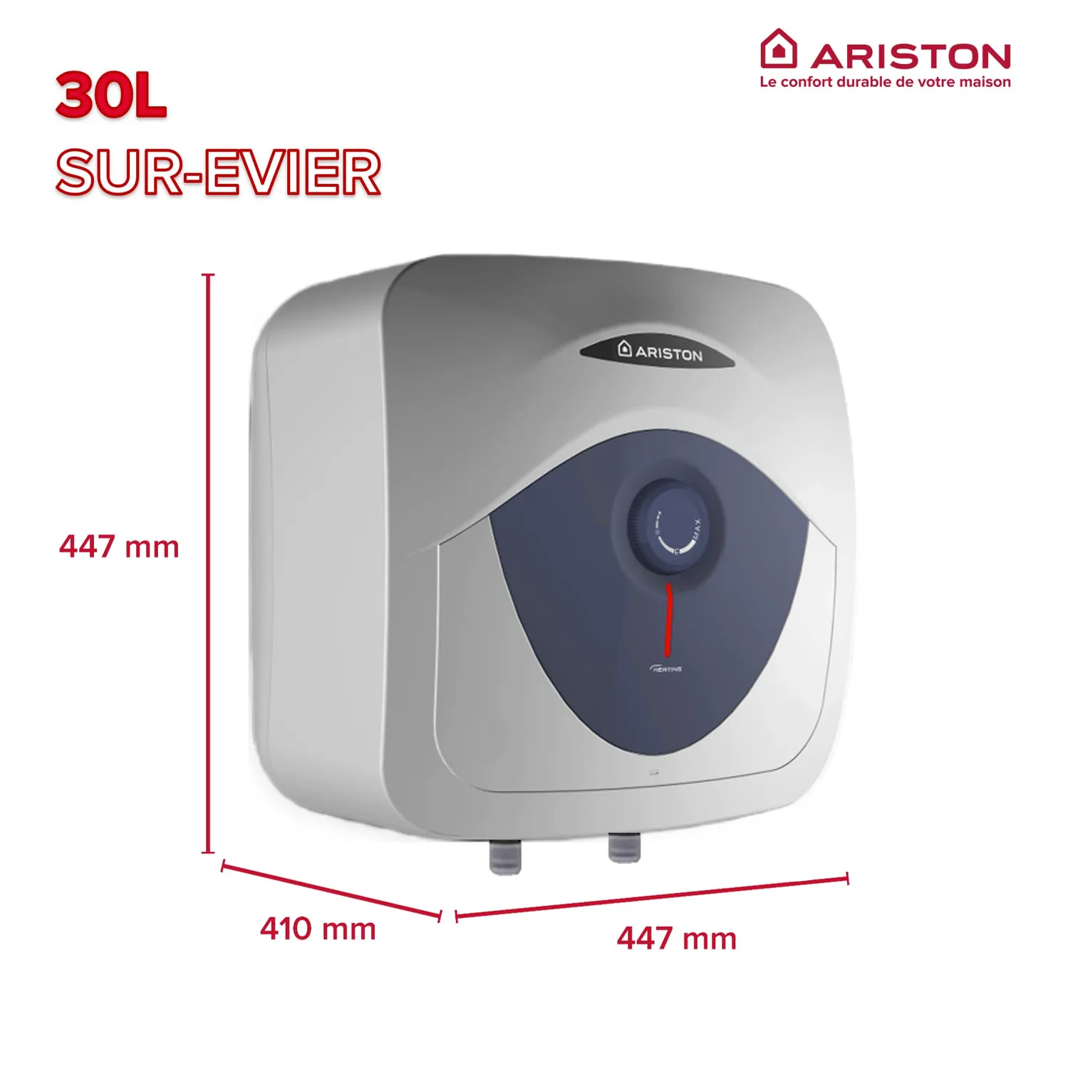 Ariston Hotpoint Blu Evo RS chauffe-eau 30 L sur évier