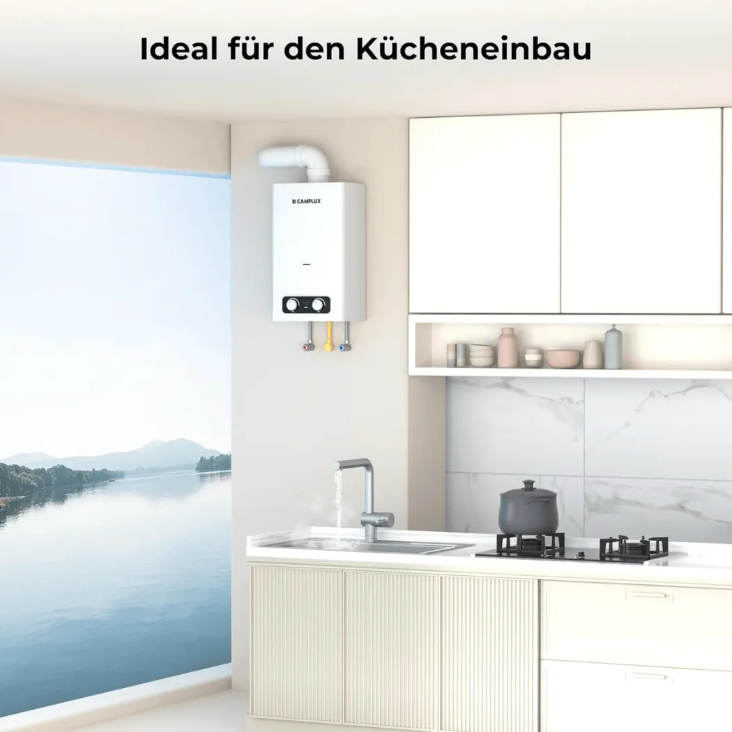Camplux BD300NG chauffe-eau gaz sans réservoir 11L Low NOx