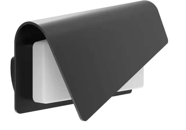 Voltman applique extérieure noire 13W 1200lm 3000K