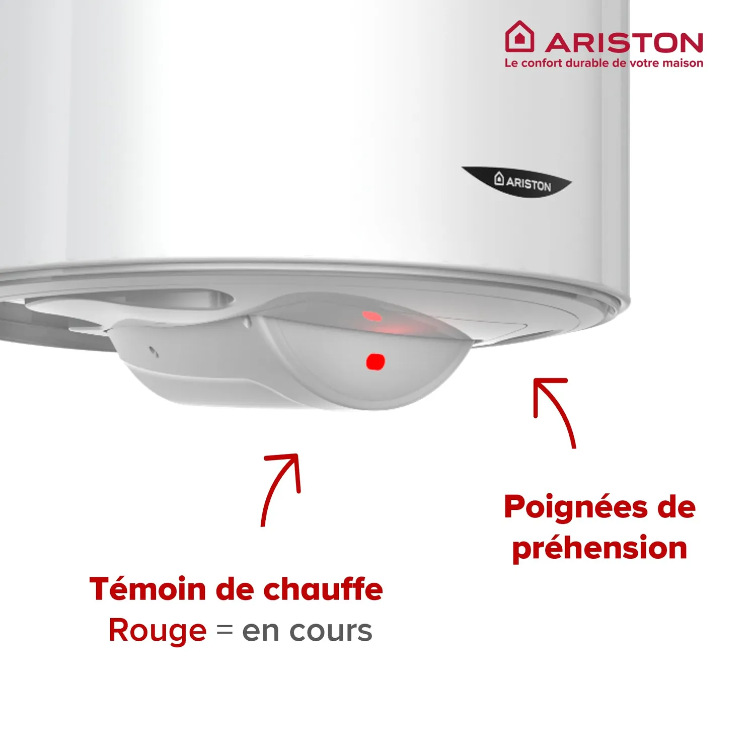 Ariston Hotpoint Sagéo 150L chauffe-eau électrique stéatite