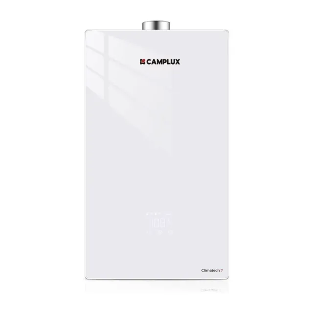 Camplux Climatech 7 chauffe-eau gaz sans réservoir 5.28 GPM blanc