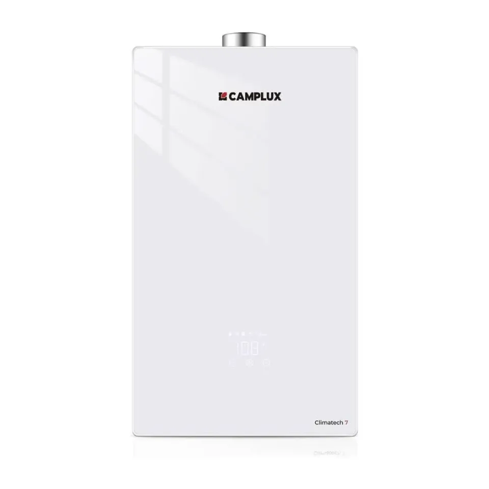 Camplux Climatech 7 chauffe-eau gaz sans réservoir 5.28 GPM blanc