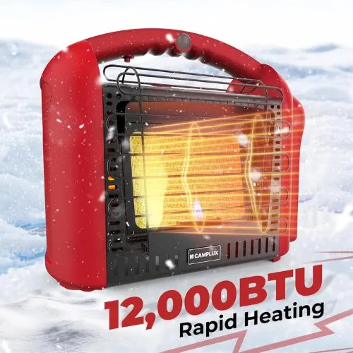 Camplux BH1501R Chauffage extérieur propane 12000 BTU portable