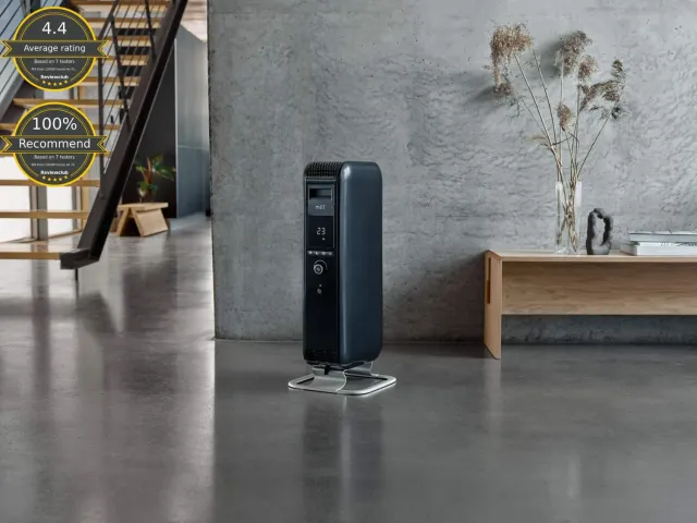 Mill Gentle Air 1000W radiateur bain d'huile noir