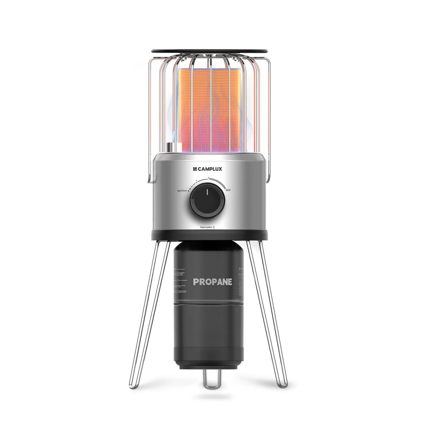Camplux Nano Air 2 chauffage propane portable 8500 BTU