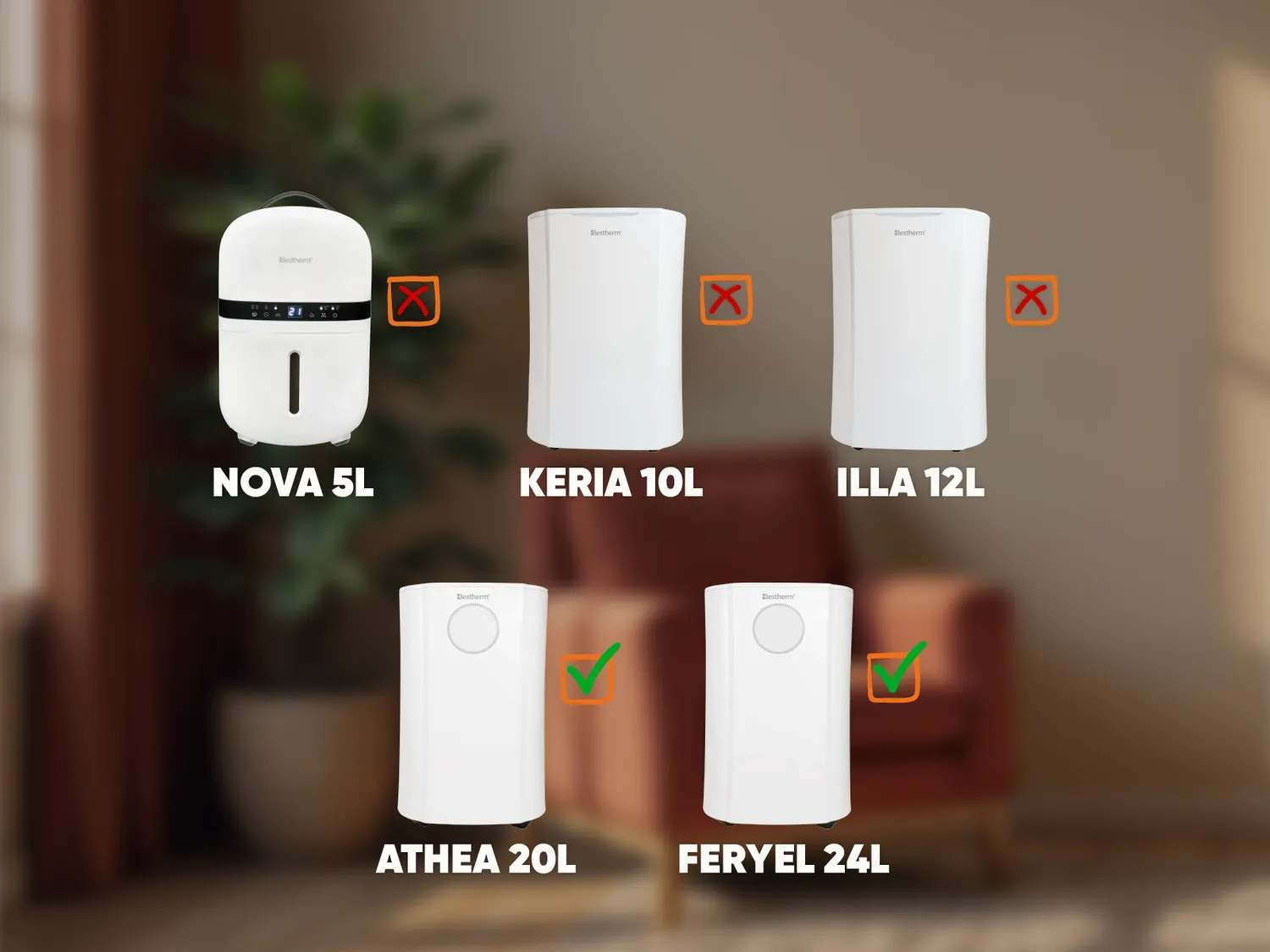 Bestherm filtre HEPA Nova 5L anti-pollen