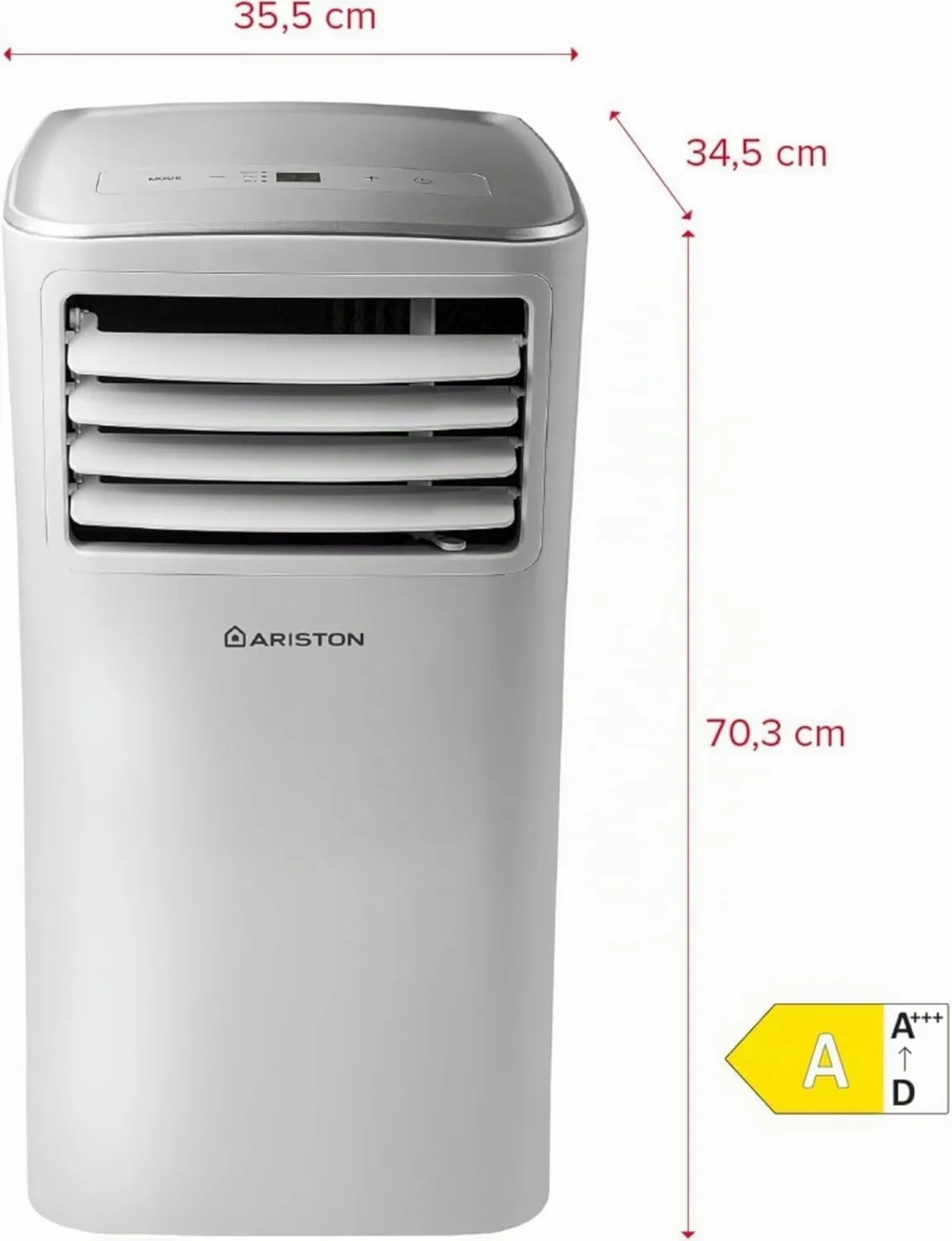 Ariston Hotpoint Mobis 9 climatiseur mobile 9000 Btu/h