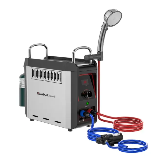 Camplux Nano 3 chauffe-eau gaz compact kit pompe
