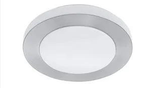 Voltman plafonnier rond noir IP65 18W 1800lm 5700K