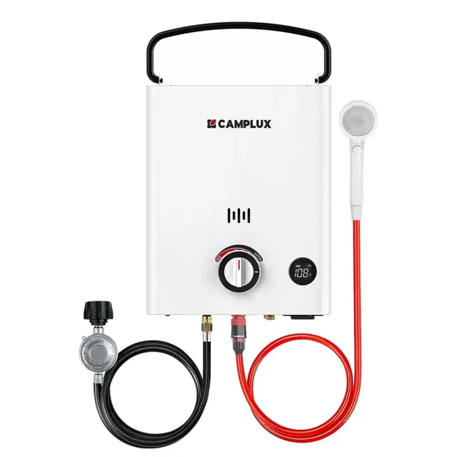Camplux First F5 chauffe-eau gaz portable extérieur 5 L