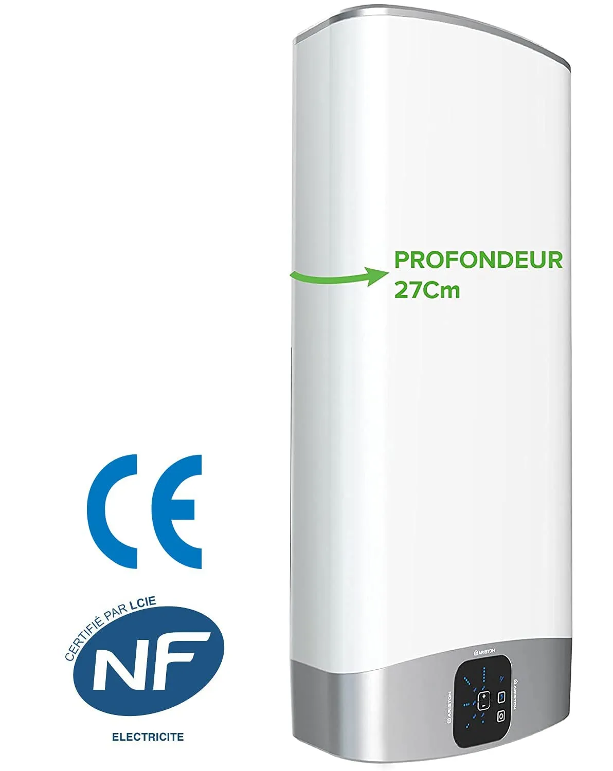 Ariston Hotpoint Velis Evo 65L chauffe-eau électrique plat