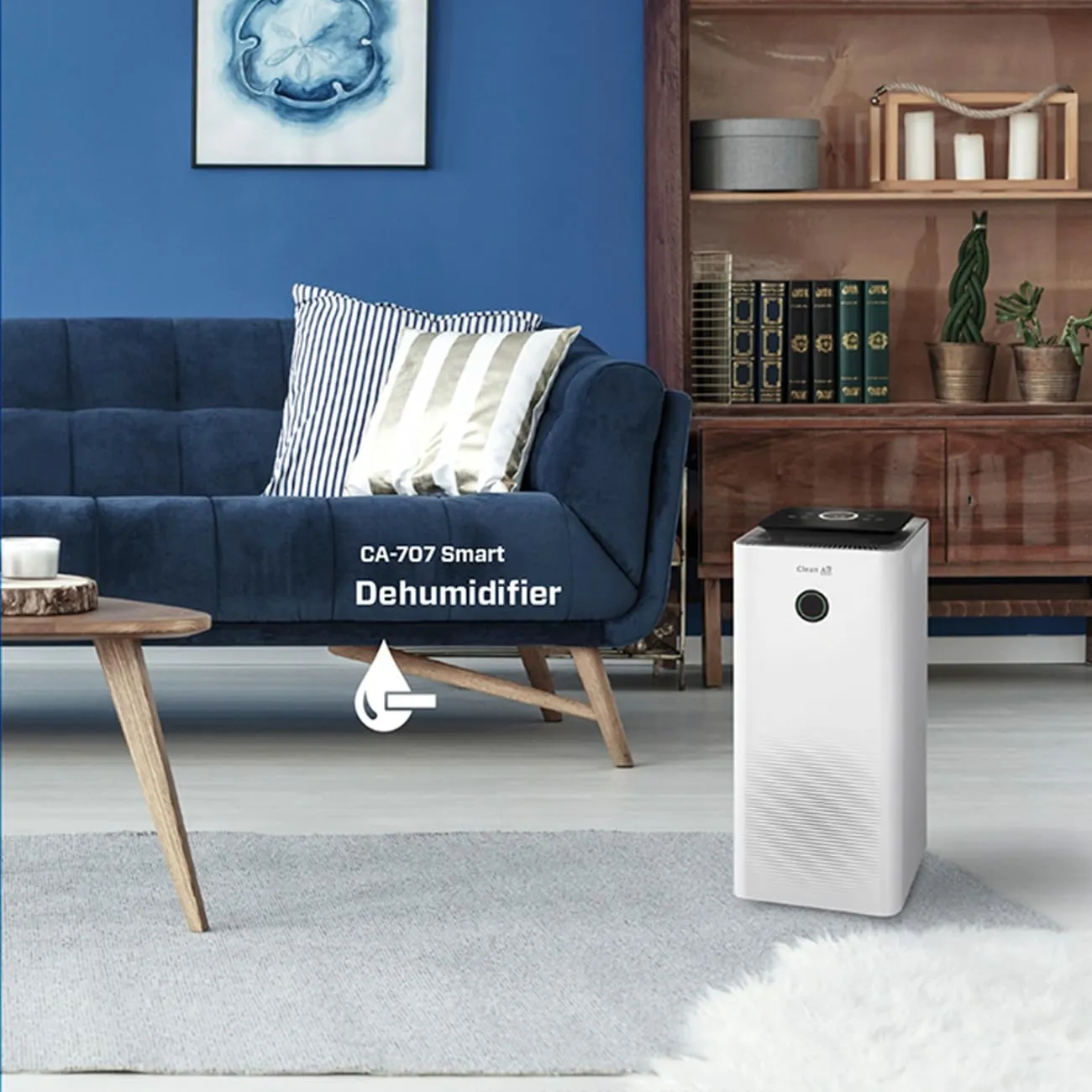 Clean Air Optima CA-707 Smart déshumidificateur 20 L/jour 70 m²