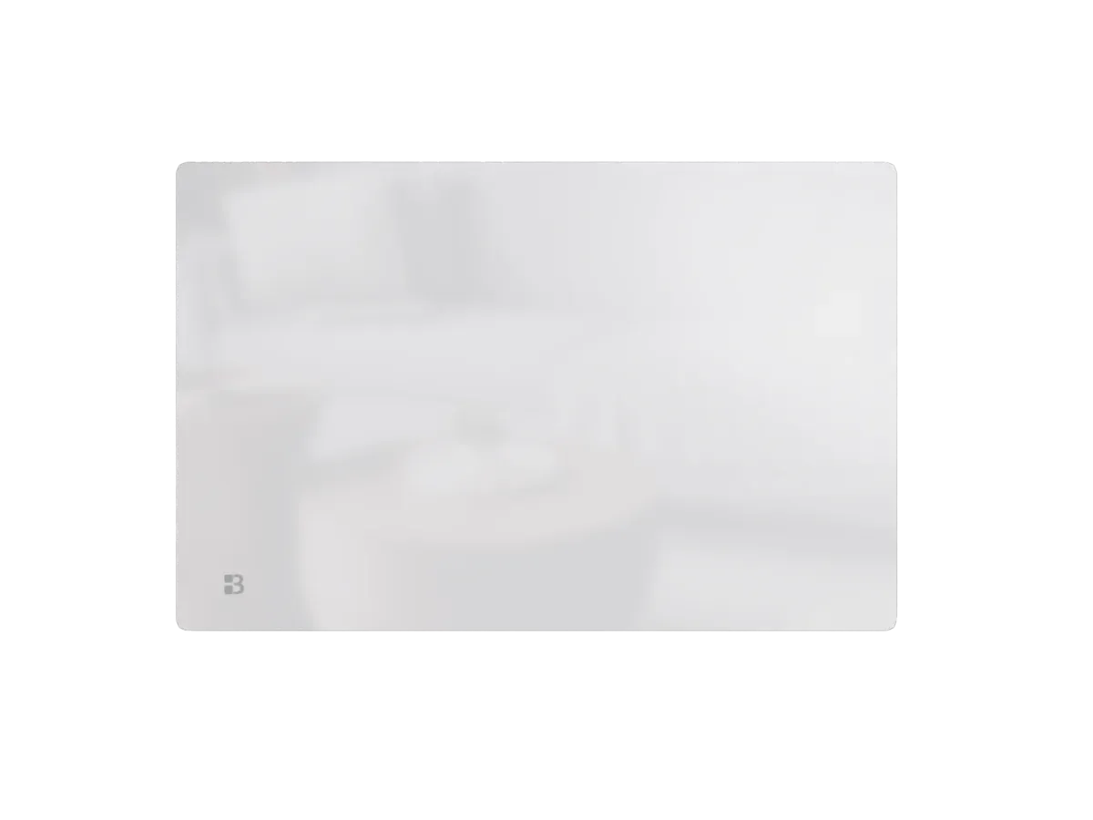 Bestherm Iris radiateur verre blanc 1000W