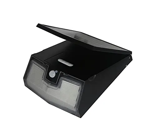 Voltman Eos VOM69213 applique solaire noir détecteur 1500 Lm
