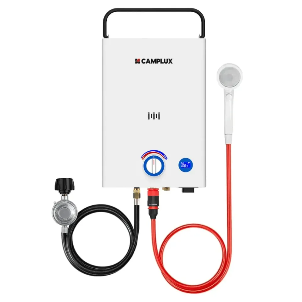Camplux First F10 chauffe-eau gaz portable 10 L extérieur