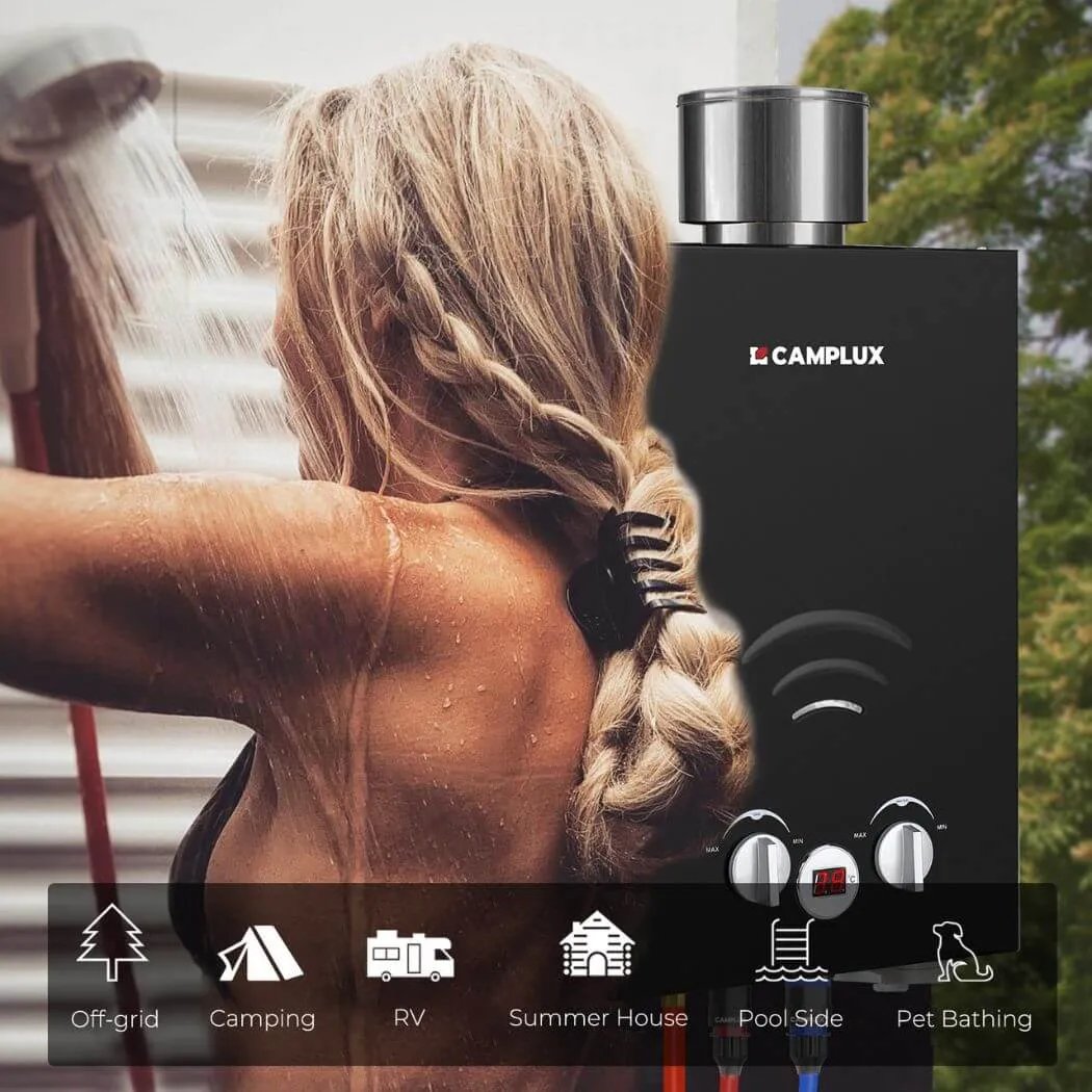 Camplux BW158BC chauffe-eau gaz 6L capuchon pluie