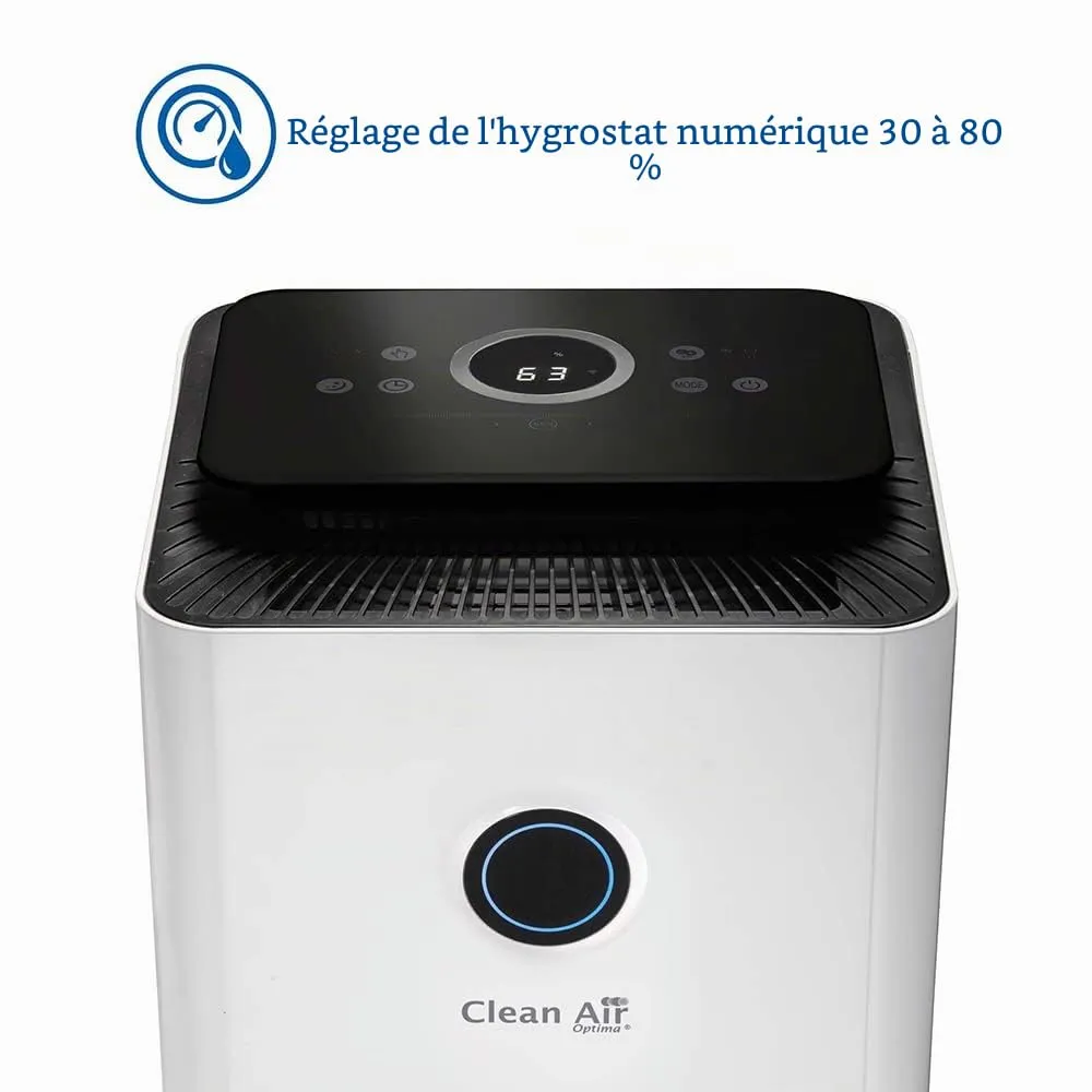Clean Air Optima CA-704 Smart déshumidificateur 10 L/jour HEPA