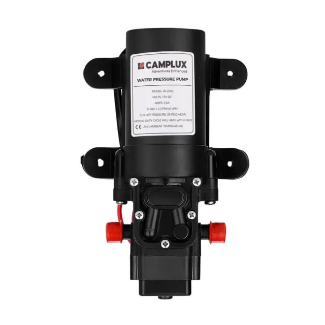 Camplux JK-2202 pompe à eau 12V 35 PSI 4,3L/min membrane