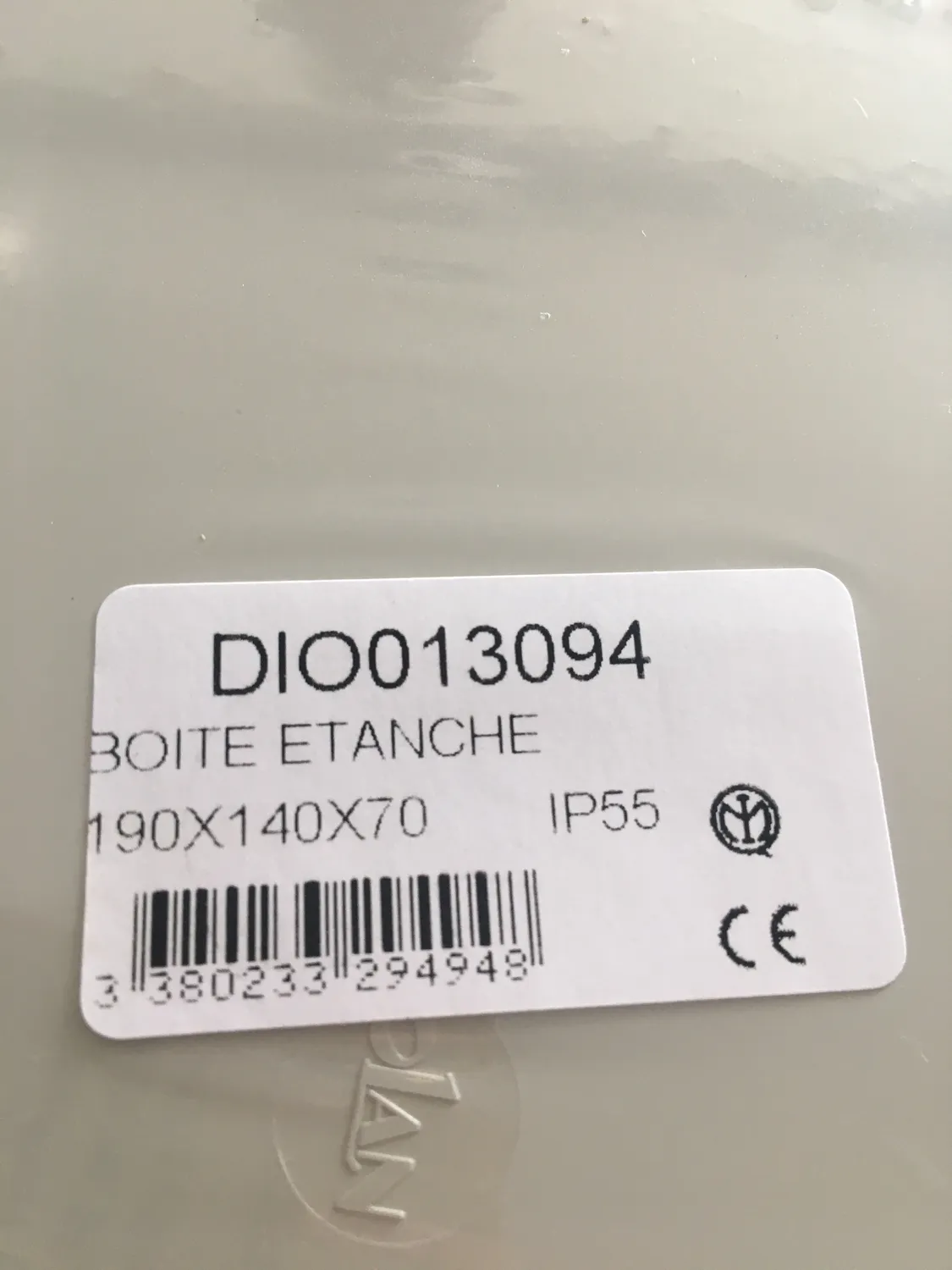 Voltman DIO013095 boîte dérivation étanche IP55 25,9 cm