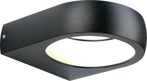 Voltman Applique filaire IP54 470lm 3000K noire
