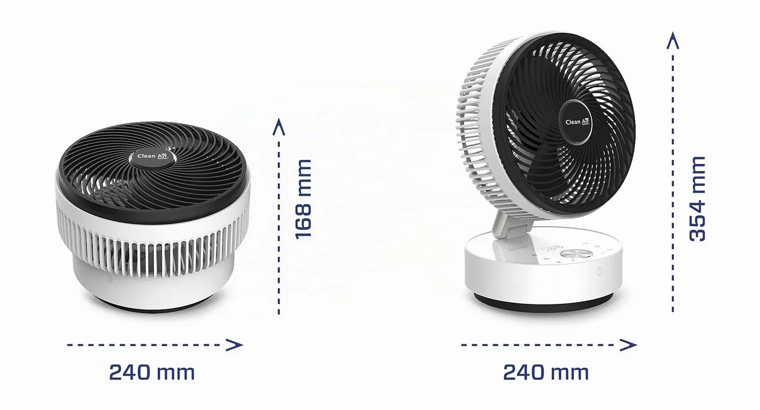 Clean Air Optima CA-404 ventilateur ioniseur blanc 660m3/h