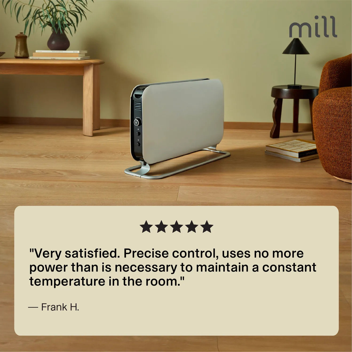 Mill WiFi Portable Heater 1200W radiateur portable