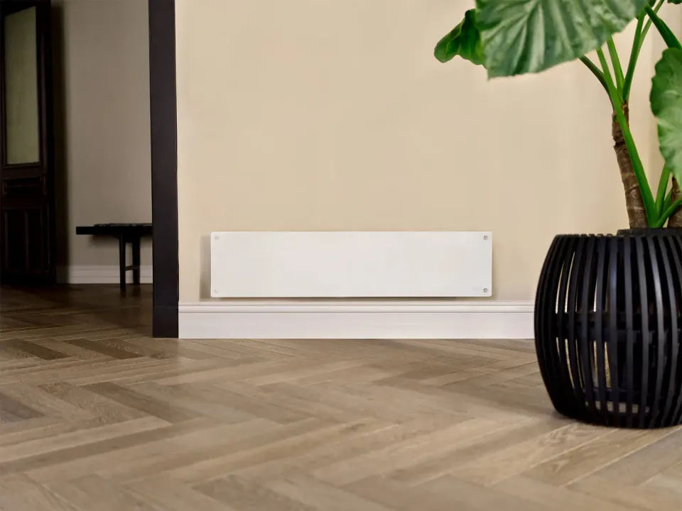 Mill Glass Radiateur Panneau 850W Bas Gen 4 WiFi