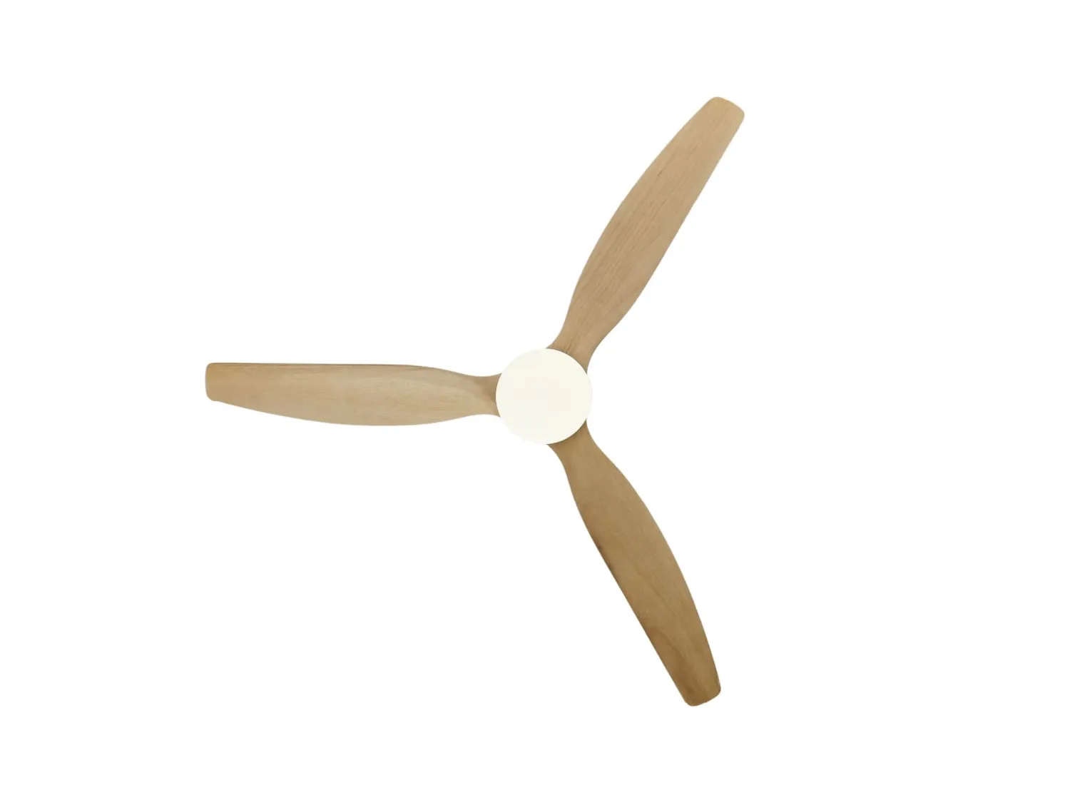 Thomson Olia ventilateur de plafond blanc sable LED silencieux